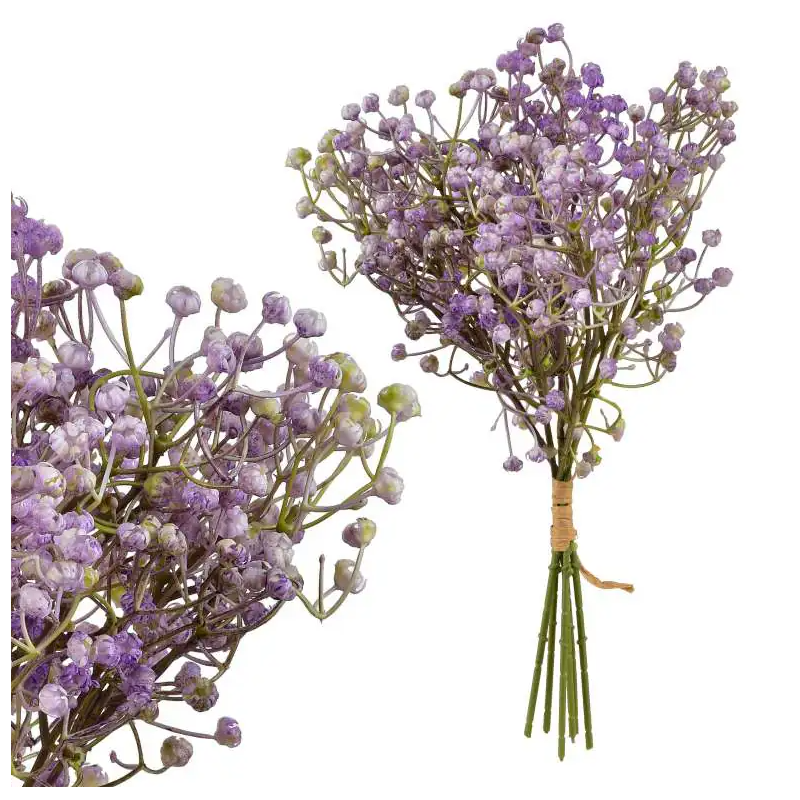 Kwiat sztuczny lawenda Gipsówka pęczek x6 15x15x33 cm AW25 VIRIDIS