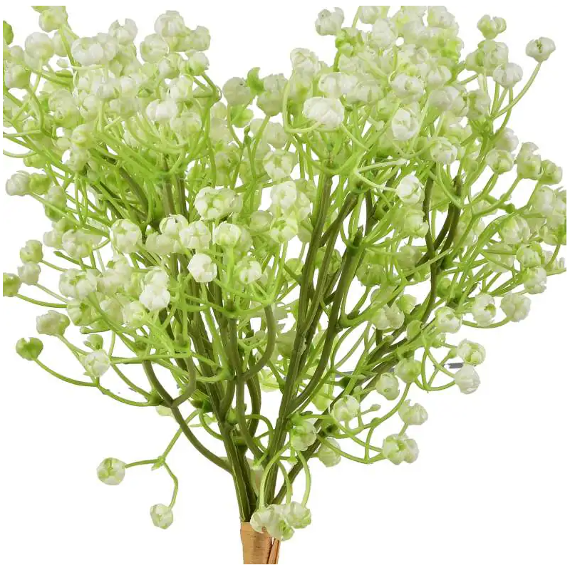 VIRIDIS Kwiat sztuczny Gipsówka pęczek x6 15x15x33 cm AW25