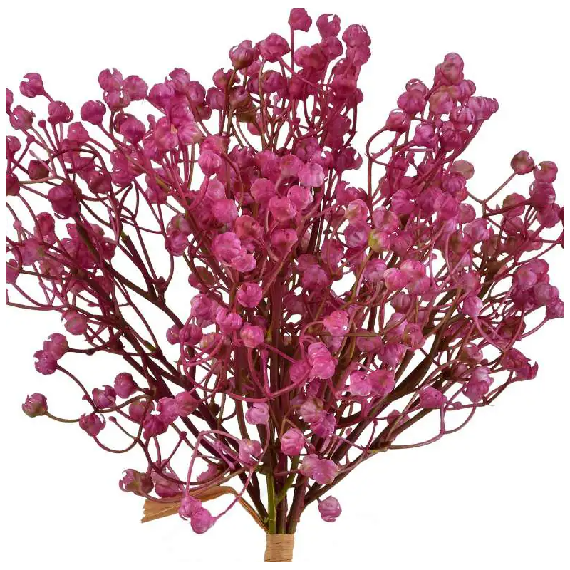 VIRIDIS Kwiat sztuczny Gipsówka pęczek x6 15x15x33 cm AW25