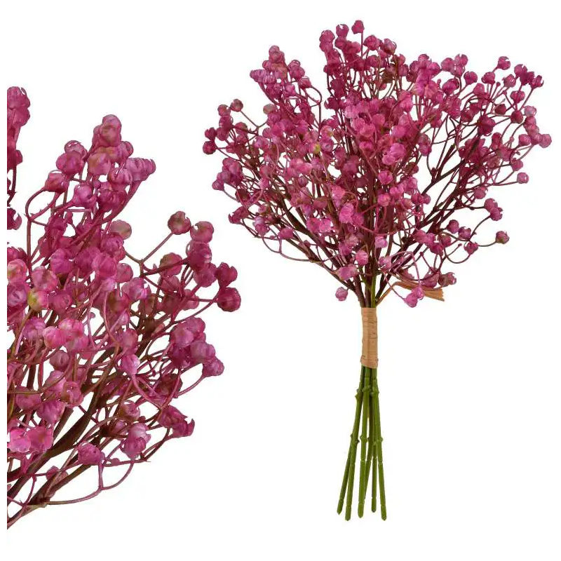 VIRIDIS Kwiat sztuczny Gipsówka pęczek x6 15x15x33 cm AW25