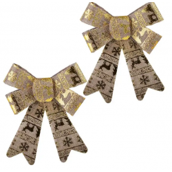 SANTA LILA Komplet 2 Kokard...