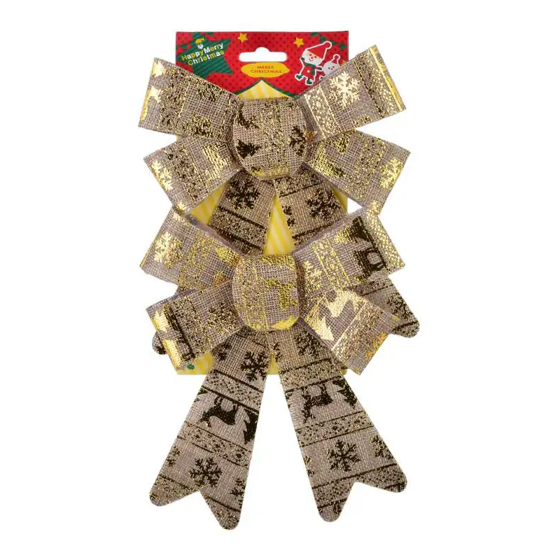 SANTA LILA Komplet 2 Kokard 15x18 cm