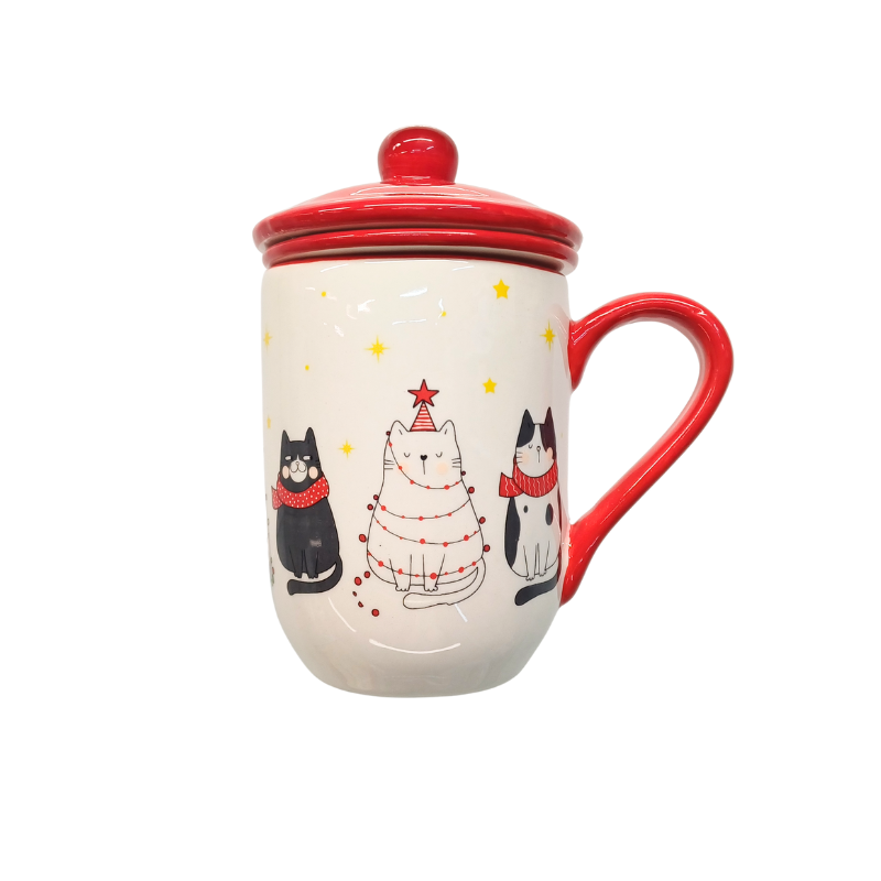 KATLIN Kubek z zaparzaczem i pokrywką 320ml