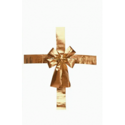 Kokarda na drzwi33X42CM ZŁOTA