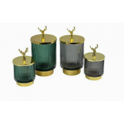 Pojemnik szklany renifer...