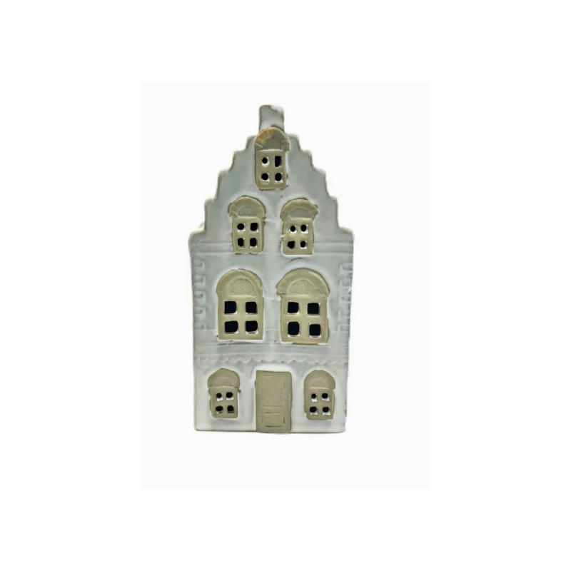 Domek z ceramiki Led 8,5x4,6x15cm