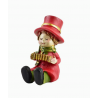 Figurka Dziecko siedzęce grające na instrumencie Chłopczyk/Dziewczynka 4,5x5,5x8,5cm