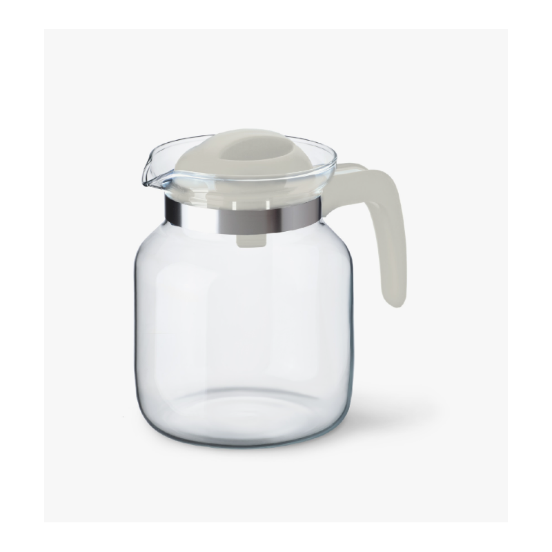 Dzbanek żaroodporny Vesta z pokrywą 1 l AMBITION