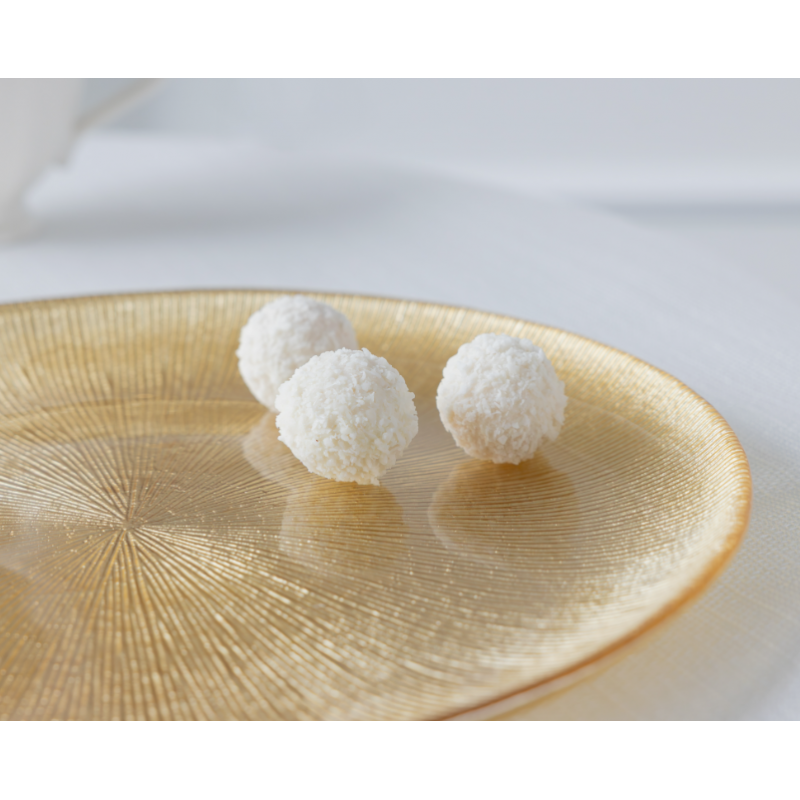 Patera Serve 27 cm złota AMBITION