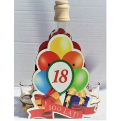 Komplet Karafka BALONY...