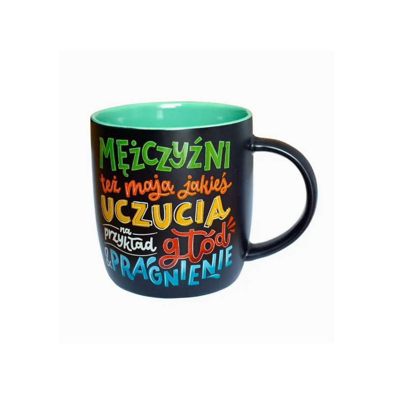 Kubek Tablicowy MĘŻCZYŹNI TEŻ MAJĄ