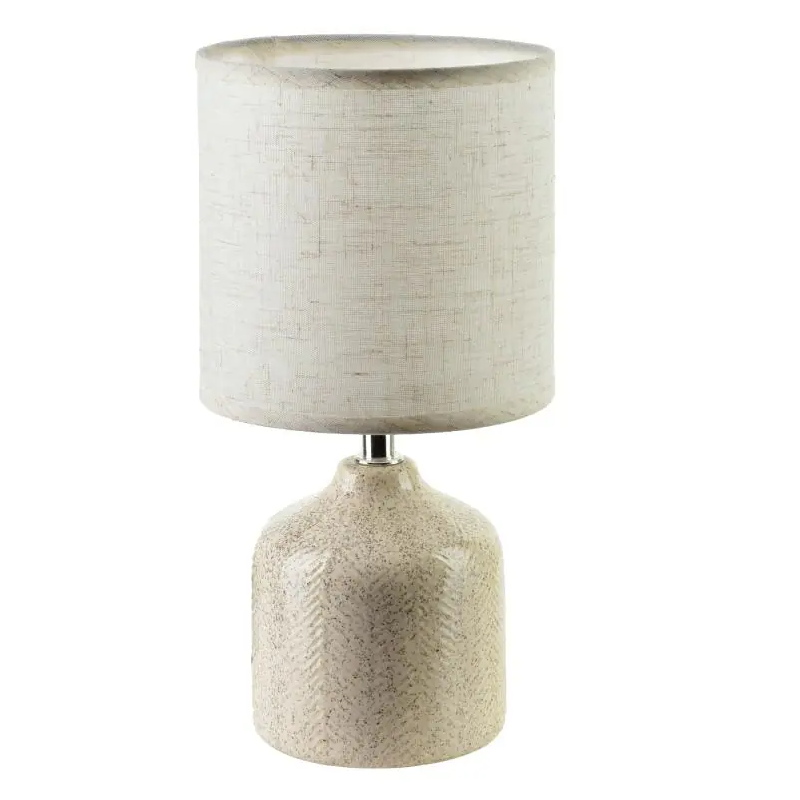 LETI Lampa stołowa 10x14x28,5cm beżowa Mondex