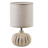 LETI Lampa beżowa stołowa 13x13x24cm Mondex