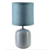 LETI Lampa stołowa 10x14x28,5cm niebieska Mondex