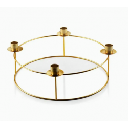 EDRIC GOLD Świecznik na...