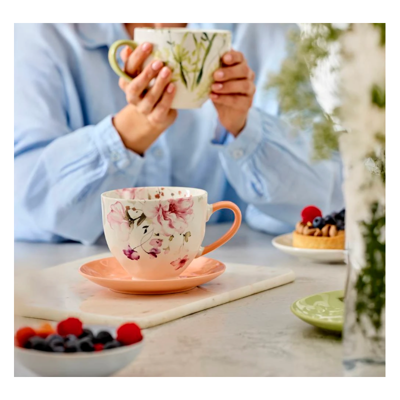 AM-BLOSSY KUBEK 450ML ROZOWY