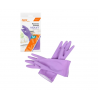 Rękawice domowe Violet M, 1 para RAVI