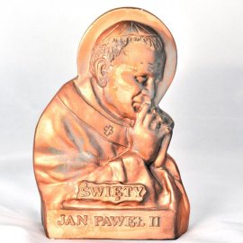Płaskorzeźba Papież Św. Jan Paweł II