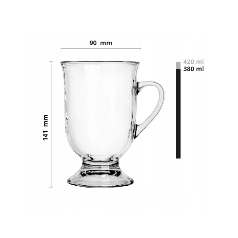 Szklanki do kawy i herbaty  430 ml