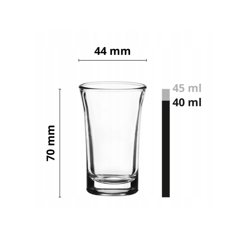 Kieliszek 40ml KPL.6