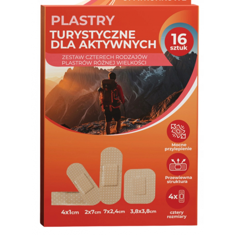 PLASTRY TURYSTYCZNE dla aktywnych