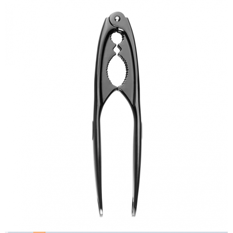 Dziadek do orzechów czarny chrom VELMA AMBITION 18CM