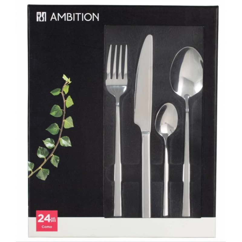 Komplet sztućców Como 24-elementowy AMBITION