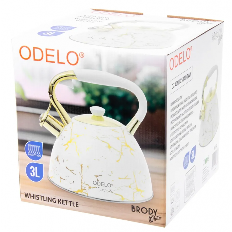 Czajnik ODELO BRODY WHITE 3,0L