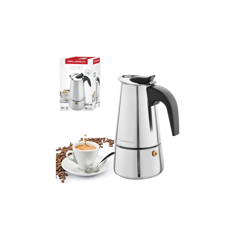 Kawiarka do espresso Florina Lungo na 4 filiżanki