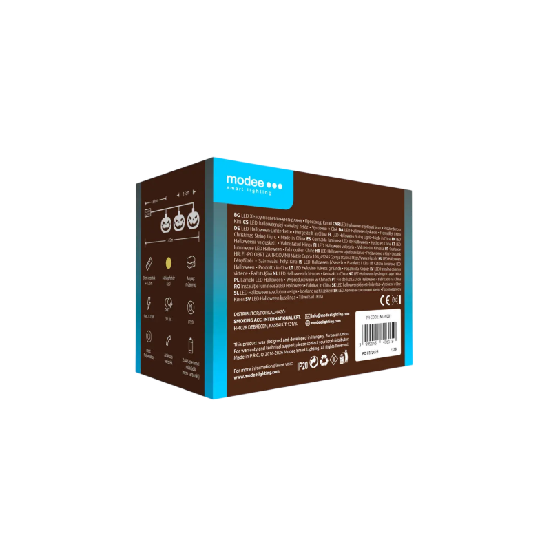 Lampki dynie modee 1,65m WARM 10LED ML-H001