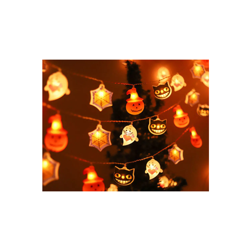 Lampki stworki BAT modee 1,65m WARM 10LED ML-H003