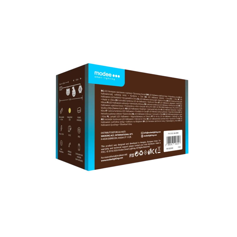 Lampki stworki BAT modee 1,65m WARM 10LED ML-H003
