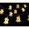 Lampki duszki modee 1,65m WARM 10LED ML-H002
