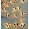 Lampki pingwinki BAT modee 0,9m WARM 10LED ML-C3022