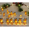 Lampki renifery BAT modee 0,9m WARM 10LED ML-C3023